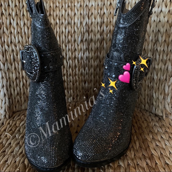 New in box Sheriff Shine Western Cowboy Boots Clubb Exx X Dolls Kill - Picture 6 of 13